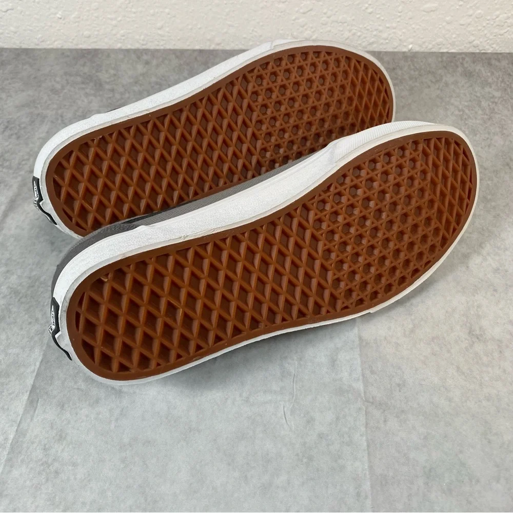 Size 7.5 Vans Ward Retro Gray & Black Sneakers Men’s NWOT No box - Picture 9 of 9